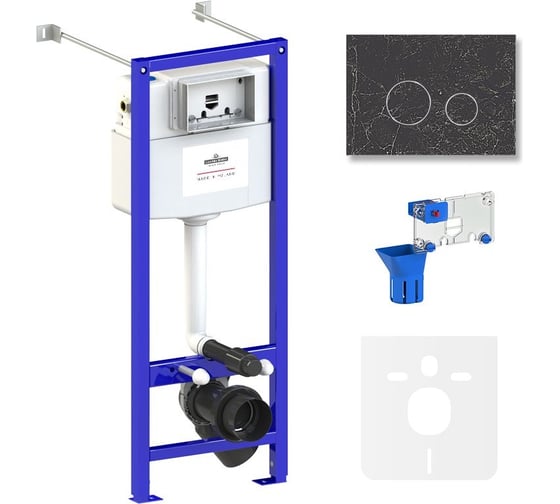 Изображение товара Инсталляция для унитаза Lavinia Boho Relfix комплект 5 в 1 77020068