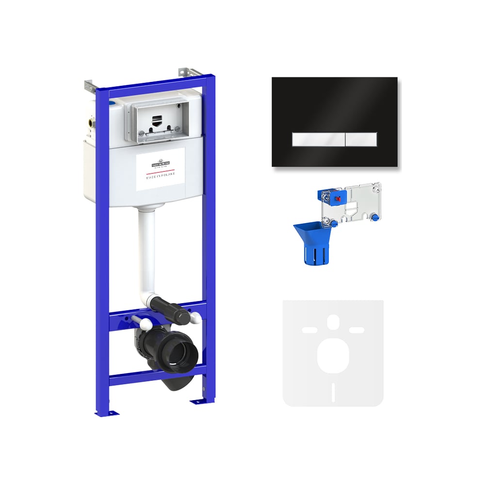 Изображение товара Инсталляция для унитаза Lavinia Boho Relfix комплект 5 в 1