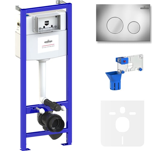 Изображение товара Инсталляция для унитаза Lavinia Boho Relfix комплект 5 в 1 77010035