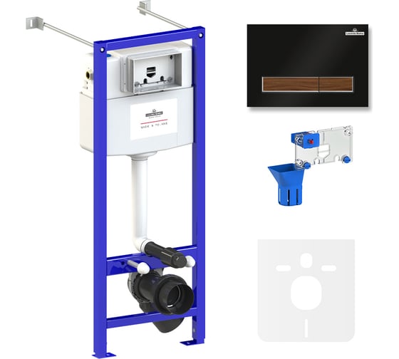 Изображение товара Инсталляция для унитаза Lavinia Boho Relfix комплект 5 в 1 77020058