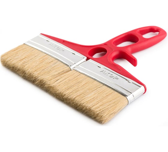 Изображение товара Кисть для больших поверхностей Акор Мастер смешанная щетина, КФЛ 200x12 мм 150 12 200