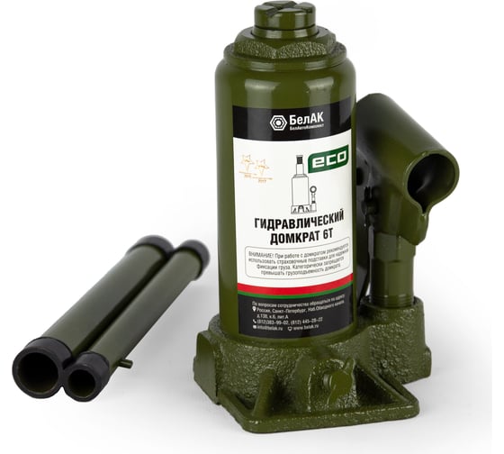 Изображение товара Гидравлический домкрат БелАК 6 т, ECO БАК.70015