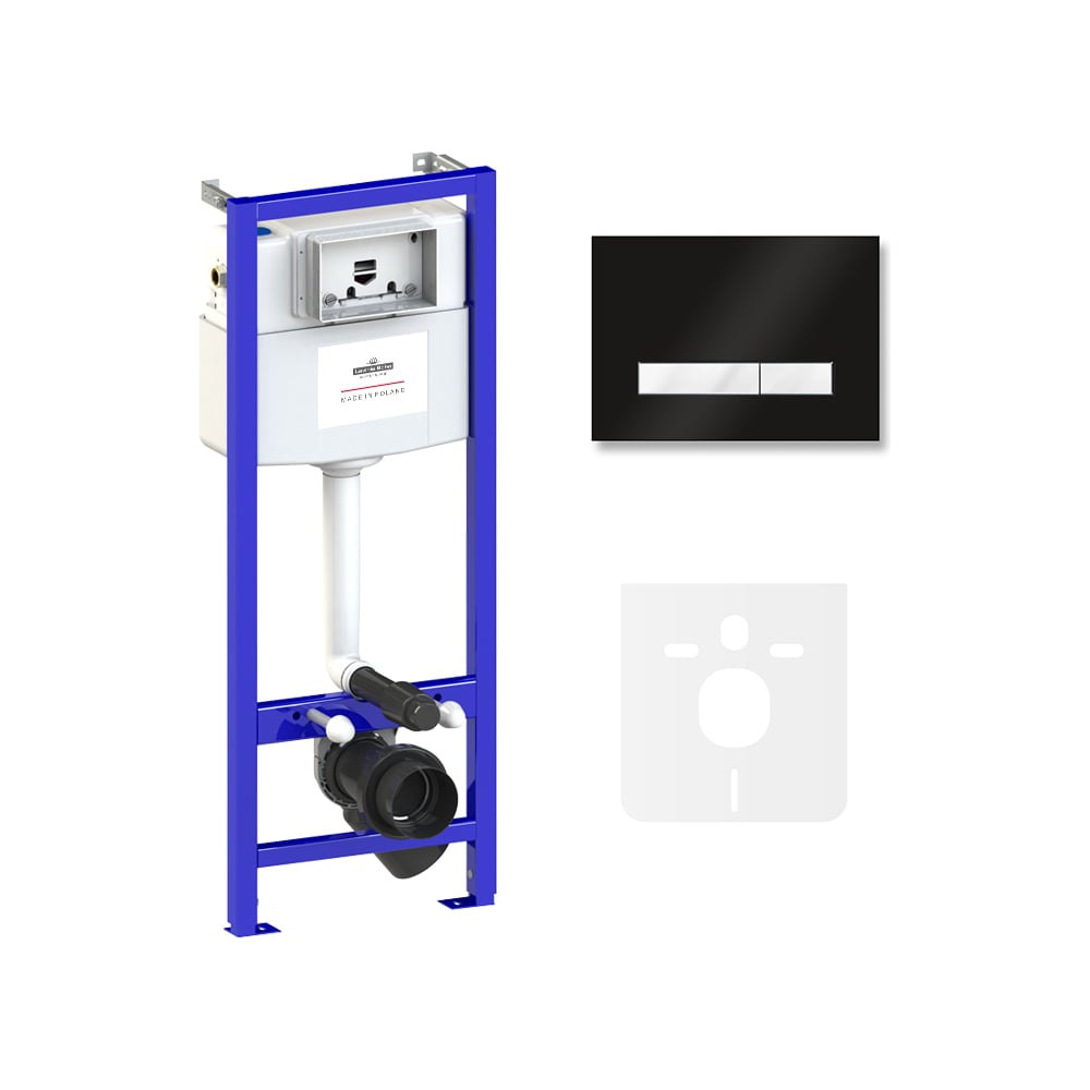 Изображение товара Инсталляция для унитаза Lavinia Boho Relfix комплект 4 в 1