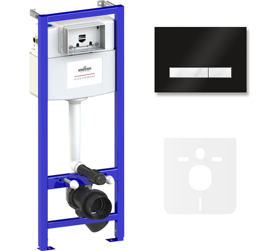 Изображение товара Инсталляция для унитаза Lavinia Boho Relfix комплект 4 в 1 77010019