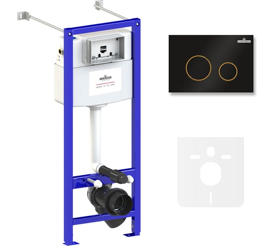 Изображение товара Инсталляция для унитаза Lavinia Boho Relfix комплект 4 в 1 77020036