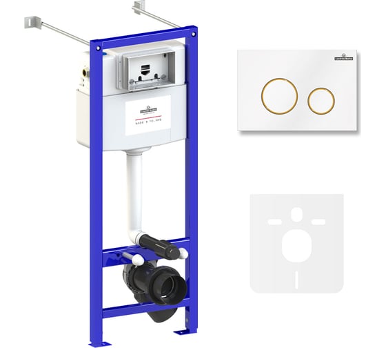 Изображение товара Инсталляция для унитаза Lavinia Boho Relfix комплект 4 в 1 77020037