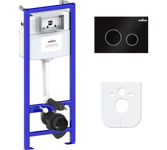 Изображение товара Инсталляция для унитаза Lavinia Boho Relfix комплект 4 в 1 77010008