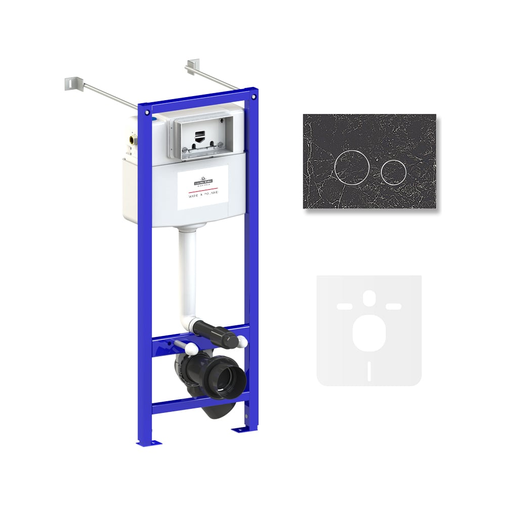 Изображение товара Инсталляция для унитаза Lavinia Boho Relfix комплект 4 в 1