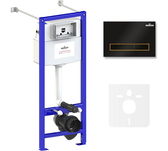 Изображение товара Инсталляция для унитаза Lavinia Boho Relfix комплект 4 в 1 77020034