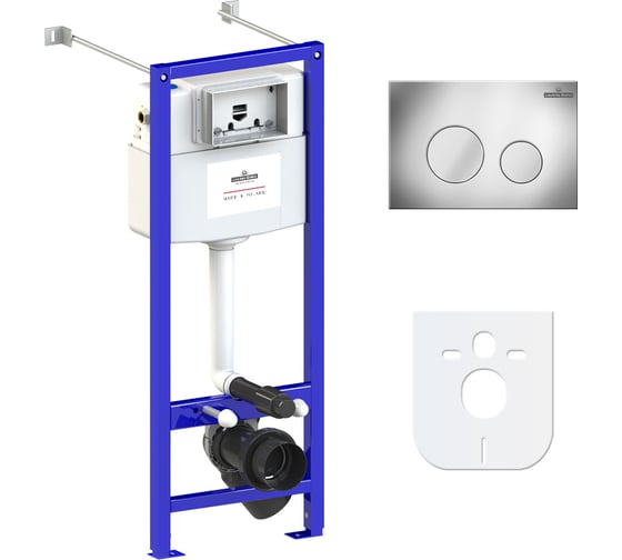 Изображение товара Инсталляция для унитаза Lavinia Boho Relfix комплект 4 в 1 77020018