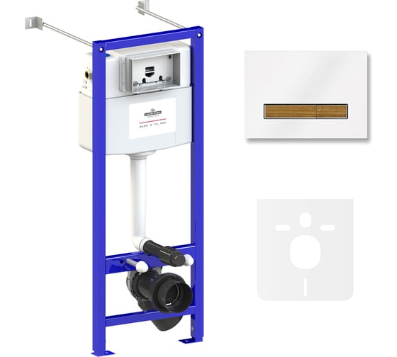 Изображение товара Инсталляция для унитаза Lavinia Boho Relfix комплект 4 в 1 77020033