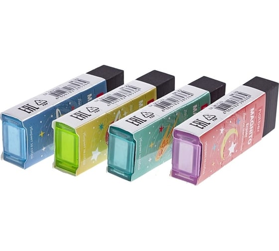 Изображение товара Ластик Hatber PVC, Magnito ER-23, прямоугольный, 32 шт. 067523