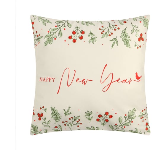 Изображение товара Чехол на подушку Этель Новый Год, 40x40 см, 100% полиэстер 9449248