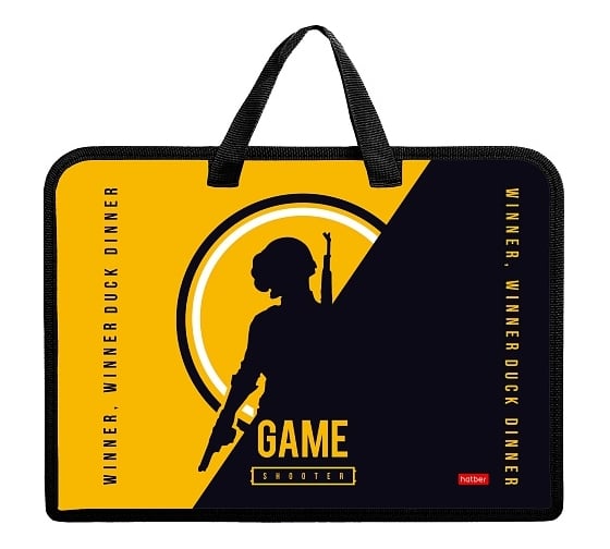 Изображение товара Папка для тетрадей Hatber пластиковая, А4, с ручками, 245x340x35 мм, на молнии, Winner, 24 шт. 078981