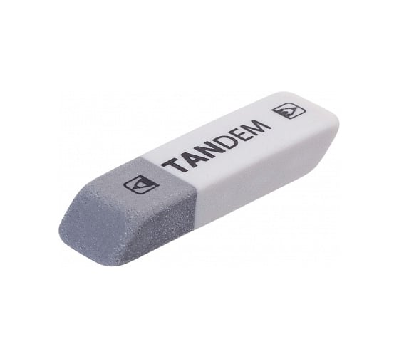 Изображение товара Ластик Hatber из термопластичной резины, Tandem, 54x14x8 мм, 36 шт. 058798