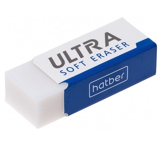 Изображение товара Ластик Hatber PVC, ULTRA, 40 шт. 059406