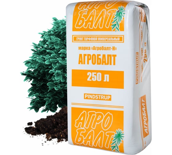 Изображение товара Грунт для рассады Агробалт торфянной нейтрализвоанный 250 л Н250
