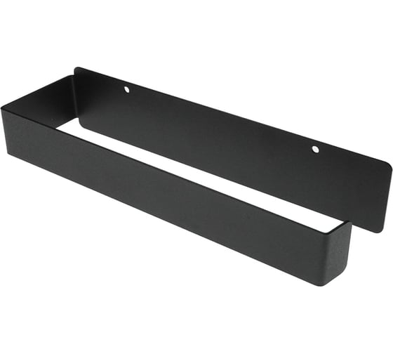 Изображение товара Держатель для бумажных полотенец, настенный, монтаж без сверления REXANT черный 38-0637