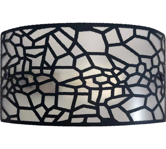 Изображение товара Настенный светильник ЭЛЕТЕХ Гео 250x140 НББ 06-40 М42 черный муар, держатель винт, шнур черный ИМ 1005405268