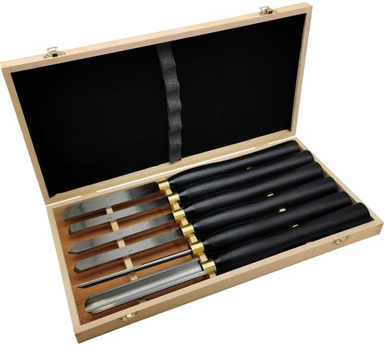 Изображение товара Набор стамесок BESTELLI (резцы по дереву) 6шт HSS CT00419911