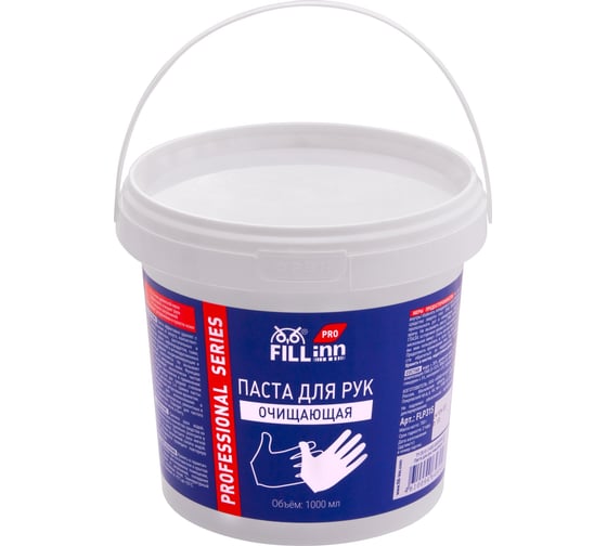 Изображение товара Паста для рук FILL INN FLP315 очищающая, на основе древесной муки, 1 л, ведро 071315