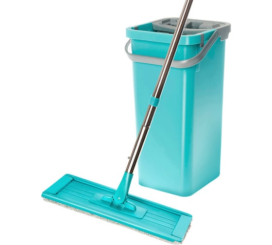 Изображение товара Плоская швабра с механизмом отжима You'll love 73828