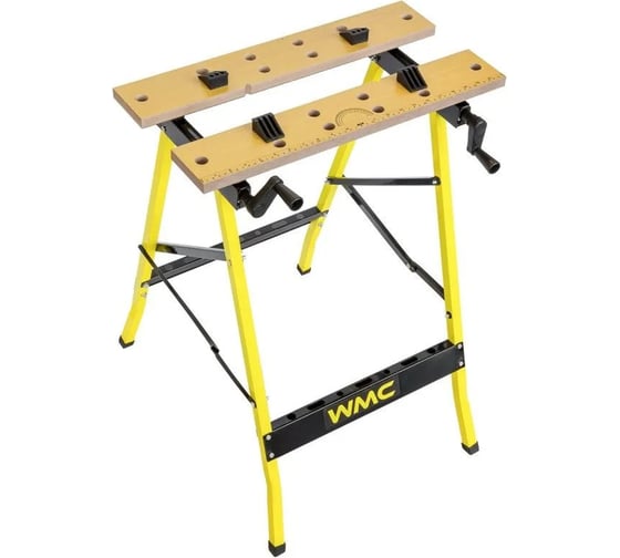 Изображение товара Столярный металлический верстак WMC TOOLS с разводной столешницей WMC-TG6101045(51775)