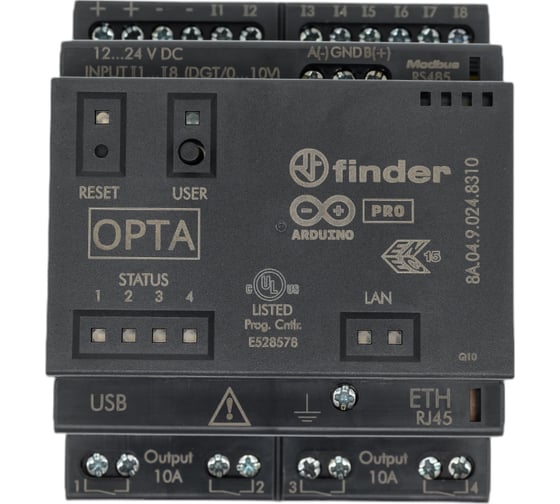 Изображение товара Программируемые логические реле FINDER OPTA PLUS, 8A.04.9.024.8310 8A0490248310