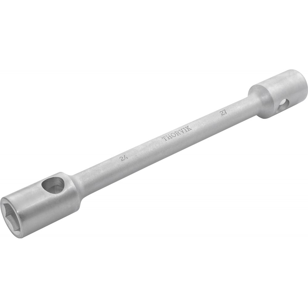 Изображение товара Двусторонний баллонный ключ Thorvik WNW242740 24x27 мм 400 мм профессиональный
