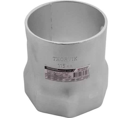 Изображение товара Трубчатый ступичный восьмигранный ключ THORVIK BS8P115 115 мм 053762