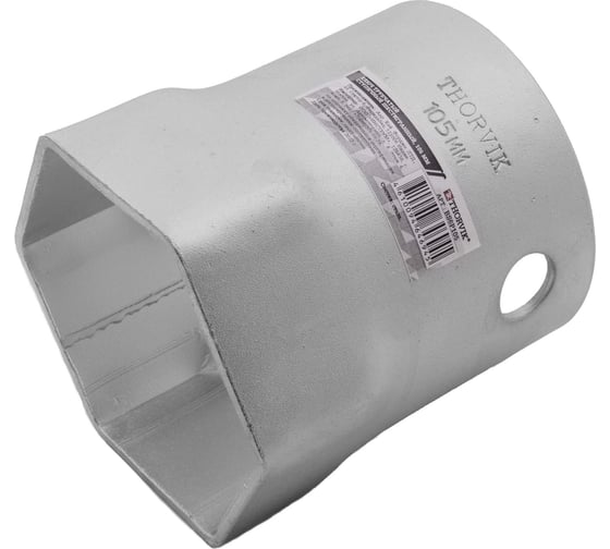 Изображение товара Трубчатый ступичный шестигранный ключ THORVIK BS6P105 105 мм 053754