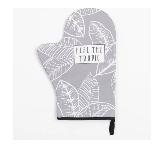 Изображение товара Варежка-прихватка Этель Ease 20x28 см, саржа, 100% хлопок ватин 250 г/м2 7011772