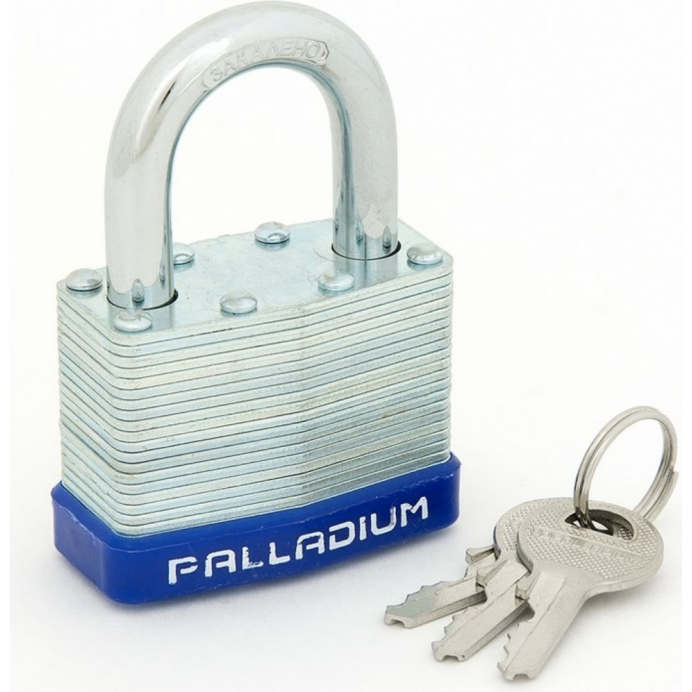 Навесной замок Palladium замок навесной велосипедный lockland 6 x 650 мм английский ключ с пластиковой ручкой