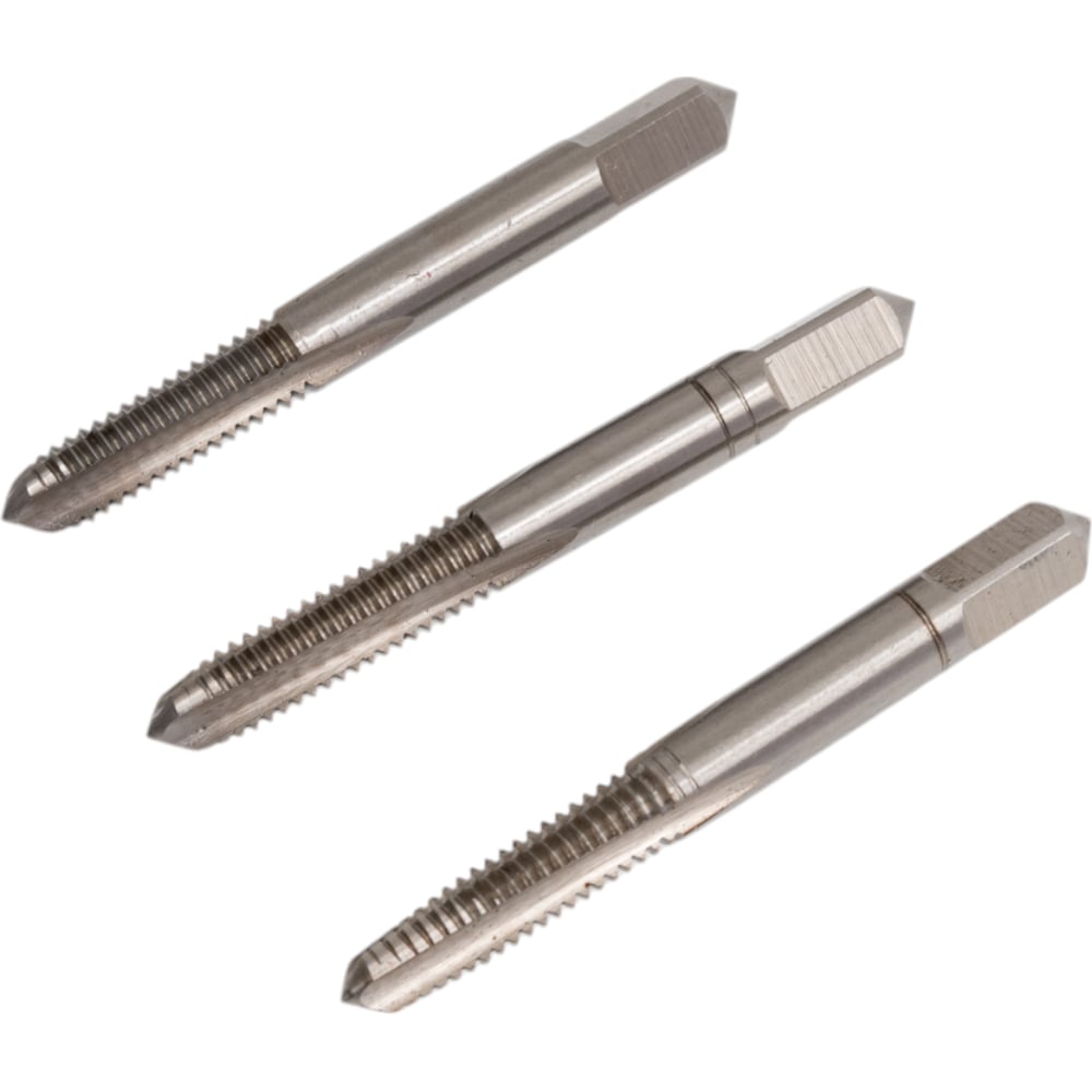 Изображение товара Комплект метчиков Профоснастка № 1015 М6х1.0 HSS-G M2 в пластиковом футляре