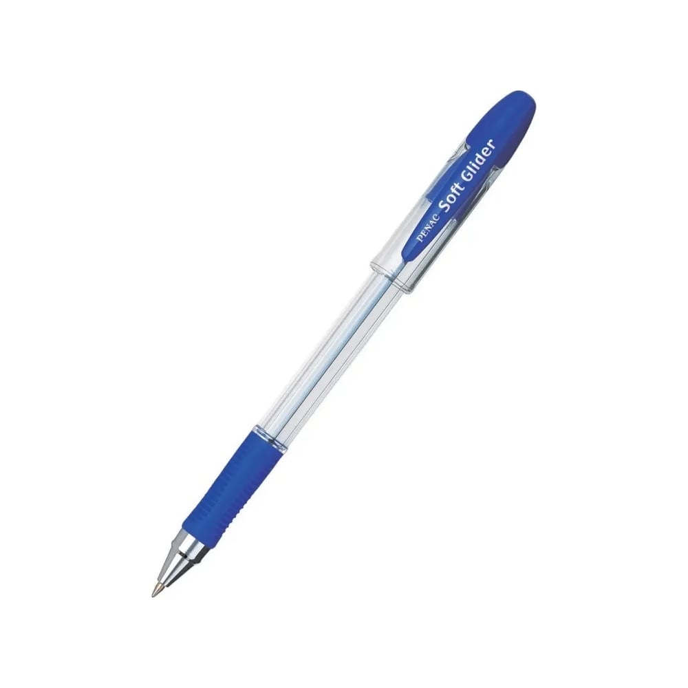 Изображение товара Шариковая ручка Penac soft glider 0.7mm синяя 1 шт