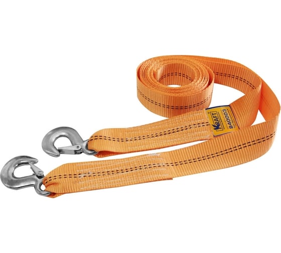 Изображение товара Буксировочный трос KRAFT 4 тонны KT 840003