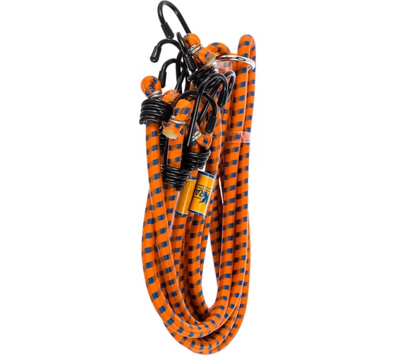 Изображение товара Набор резинок Паук KRAFT 4 шт, 80 см, D=8 мм, метал крючки KT 860004