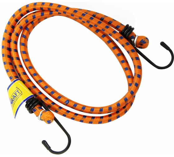 Изображение товара Набор резинок KRAFT 2 шт, 60 см, D=8 мм, мет крючки KT 860000