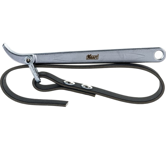 Изображение товара Съемник масляных фильтров KRAFT ременной, 30-160 мм, Cr-V KT 701018