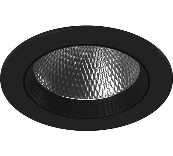 Изображение товара Встраиваемый светильник DesignLed 12 Вт, 3000К, черный KZ-2-DLB-12-WW