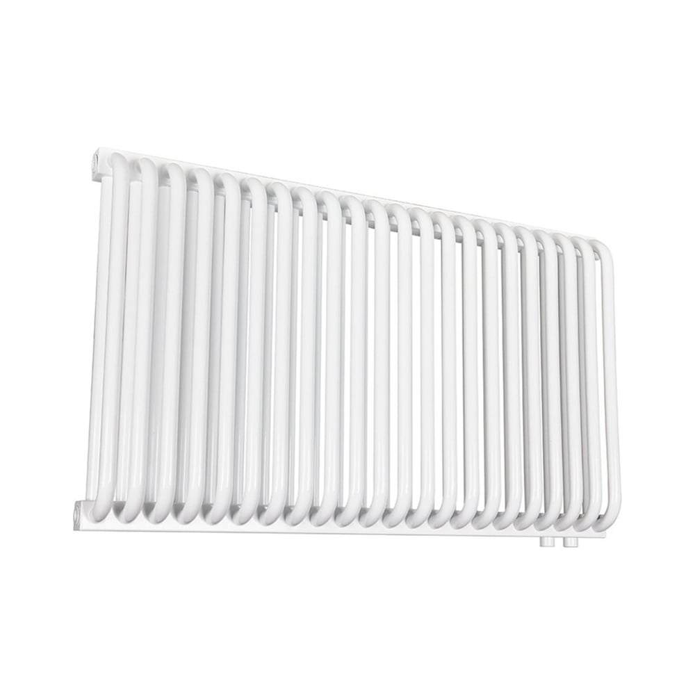 Изображение товара Радиатор ROMMER стальной, 2 трубчатый, rst 2050/22, нижнее правое подключение, белый (в комплекте 4 кронштейна) rst-205022-020 RG0091E42J20QI