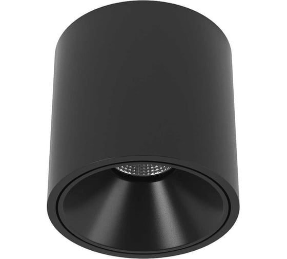 Изображение товара Светодиодный потолочный накладной светильник DesignLed серия GW, Черный, 30Вт, IP20, Теплый белый (3000К) 00-00005244