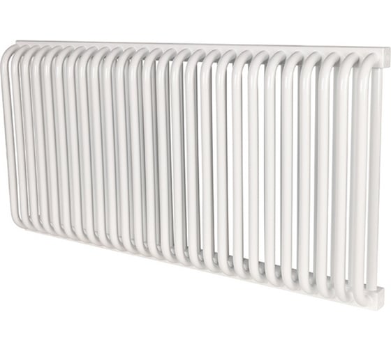 Изображение товара Радиатор ROMMER стальной, 2 трубчатый, rst 2050/26 боковое подключение, белый (в комплекте 4 кронштейна) rst-205026-010 RG0091E2AUSBTK