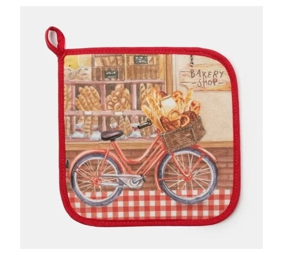 Изображение товара Прихватка Этель Bakery house 19x19 см, 100% хлопок саржа, ватин 250 г/м2 4523404