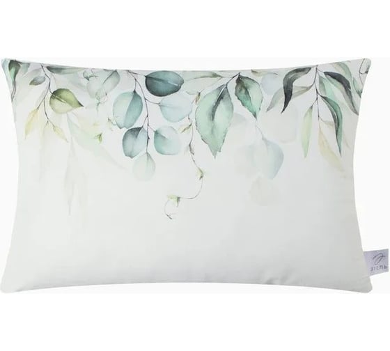 Изображение товара Декоративная подушка Этель Листва 60х40 см, велюр 9849757