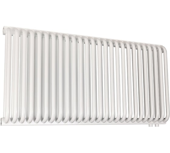 Изображение товара Радиатор ROMMER стальной, 2 трубчатый, rst 2050/26, нижнее правое подключение, белый (в комплекте 4 кронштейна) rst-205026-020 RG0091E42J2SQQ