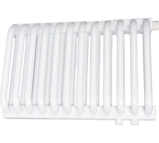 Изображение товара Радиатор ROMMER стальной, 2 трубчатый, rst 2030/12, нижнее правое подключение, белый (в комплекте 4 кронштейна) rst-203012-020 RG0091E42FFA6T