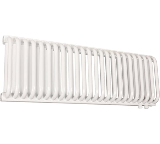 Изображение товара Радиатор ROMMER стальной, 2 трубчатый, rst 2030/24, нижнее правое подключение, белый (в комплекте 4 кронштейна) rst-203024-020 RG0091E42FIEFH