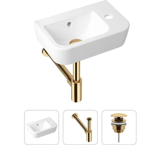 Изображение товара Мини раковина для туалета Lavinia Boho Oneв комплекте 3 в 1 21520753