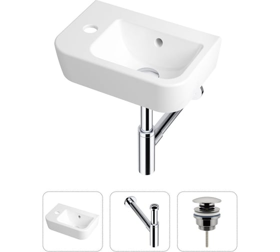 Изображение товара Мини раковина для туалета Lavinia Boho Oneв комплекте 3 в 1 21520737